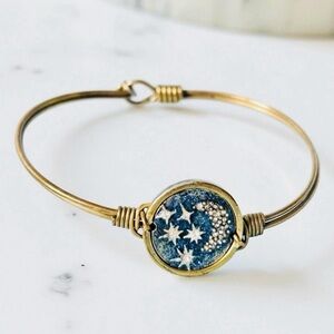 Vintage Luca + Danni Celestial Starry Night Bracelet Moon Stars Cosmic Jewelry